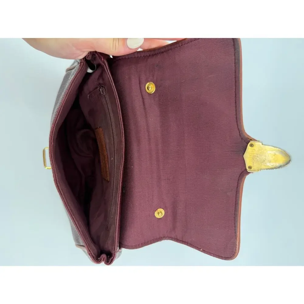 Leather clutch bag, Etienne Aigner